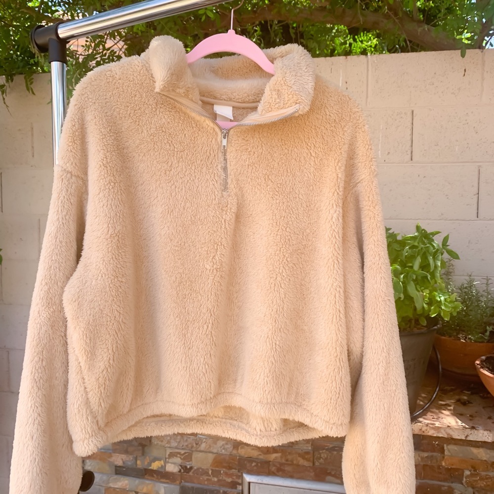 Fluffy jacket